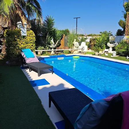 Suite-junior -villa Hélène - Montpellier Sud - Aéroport- Piscine Privée-2mn Des Plages * Pérols