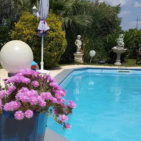 Suite-junior -villa Helene - Montpellier Sud - Aeroport- Piscine Privee-2mn Des Plages * Пероль