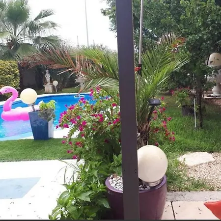 Semesterbostad Suite-junior -villa Helene - Montpellier Sud - Aeroport- Piscine Privee-2mn Des Plages Pérols